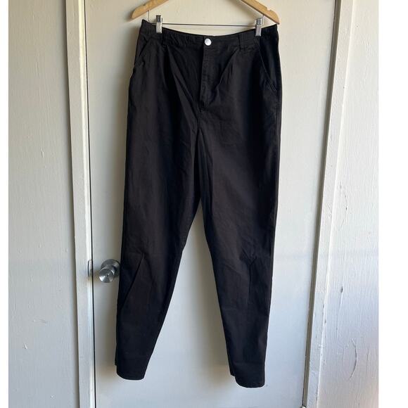 ASOS Tailored Tapered Black Pant Size 10 Pockets Belt Loops Office Casual $45 - Picture 8 of 12